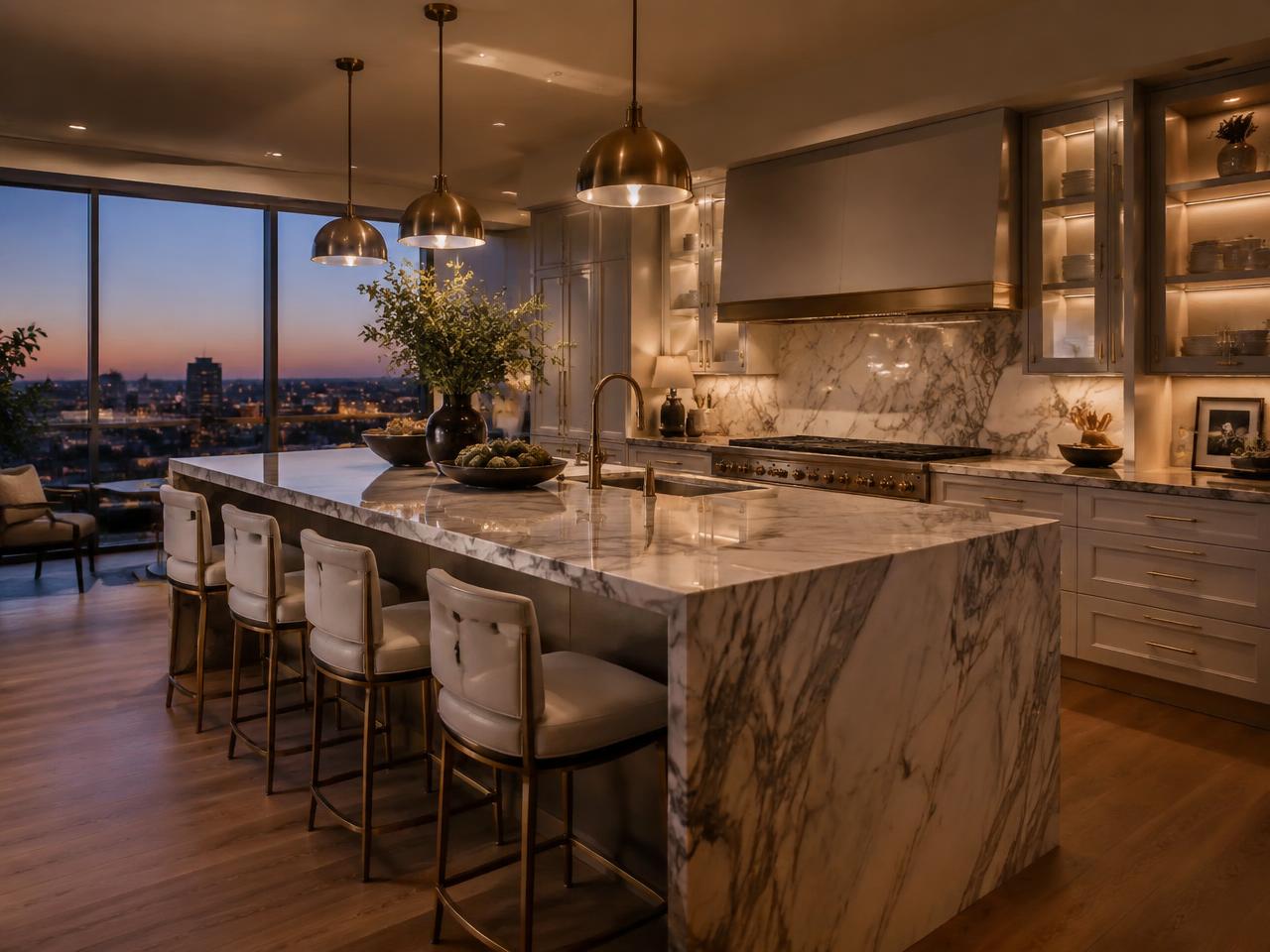 Sample imagery: luxury kitchen